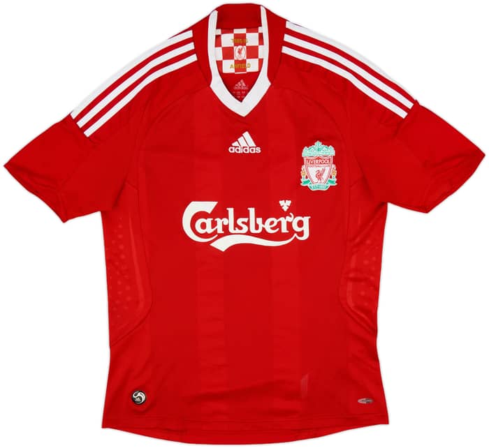 2008-10 Liverpool Home Shirt Torres #9 - 7/10 - (S)