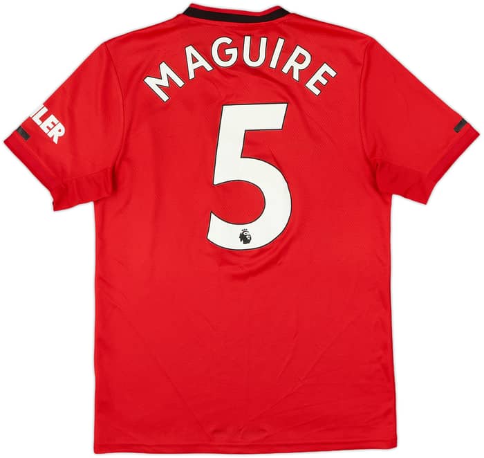 2019-20 Manchester United Home Shirt Maguire #5 - 7/10 - (S)