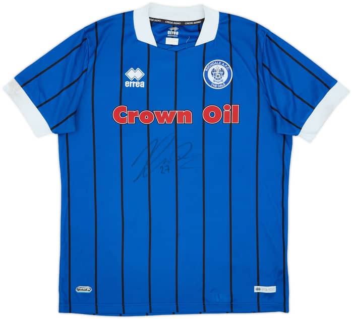 2021-22 Rochdale Signed Home Shirt - 7/10 - (L)