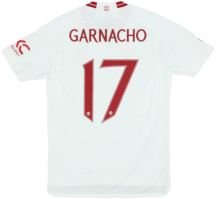 2023-24 Manchester United Third Shirt Garnacho #17 - 9/10 - (M)