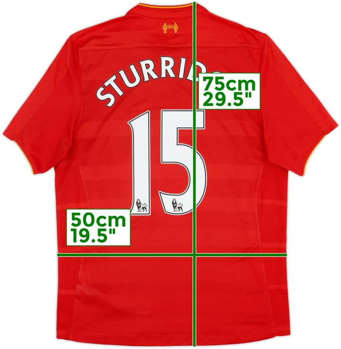 2016-17 Liverpool Home Shirt Sturridge #15 - 8/10 - (M)