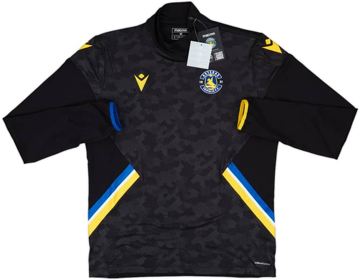 2022-23 Asteras Tripolis Macron 1/4 Zip Drill Top (M)