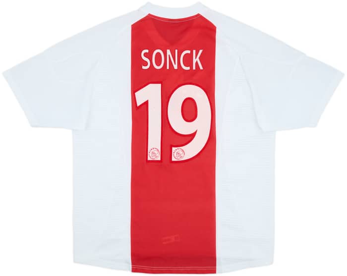 2002-04 Ajax Home Shirt Sonck #19 - 4/10 - (XL)