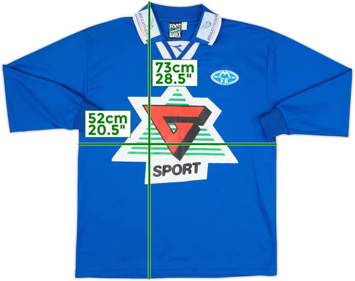1999 Molde FK Home L/S Shirt - 7/10 - (Y)