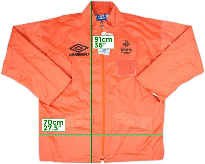 1996 Umbro Euro 96 Staff Issue Rain Jacket (XL)