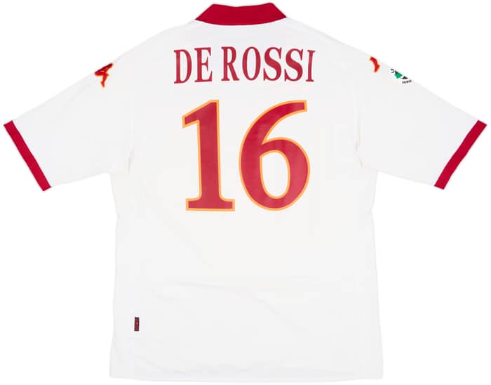 2009-10 Roma Away Shirt De Rossi #16 - 8/10 - (3XL)