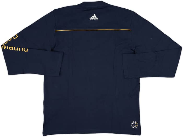 2006-07 Real Madrid adidas Cotton L/S Tee (M)