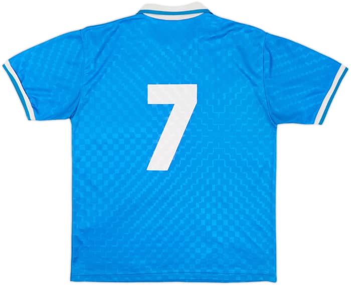 1995-96 Napoli Match Issue Home Shirt #7
