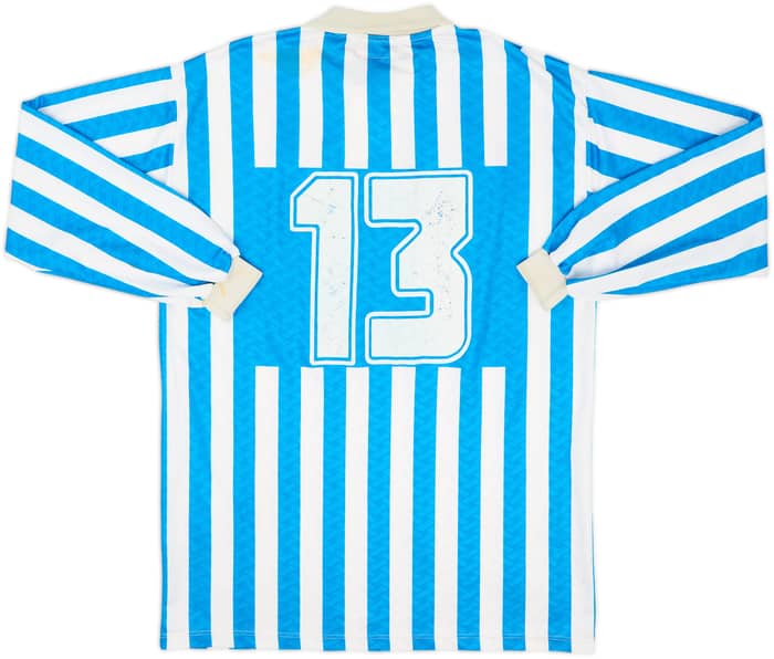1992-93 SPAL Home L/S Shirt #13 - 5/10 - (XL)