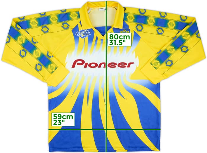 1999-00 K.S.K. Beveren Match Issue Home L/S Shirt #20