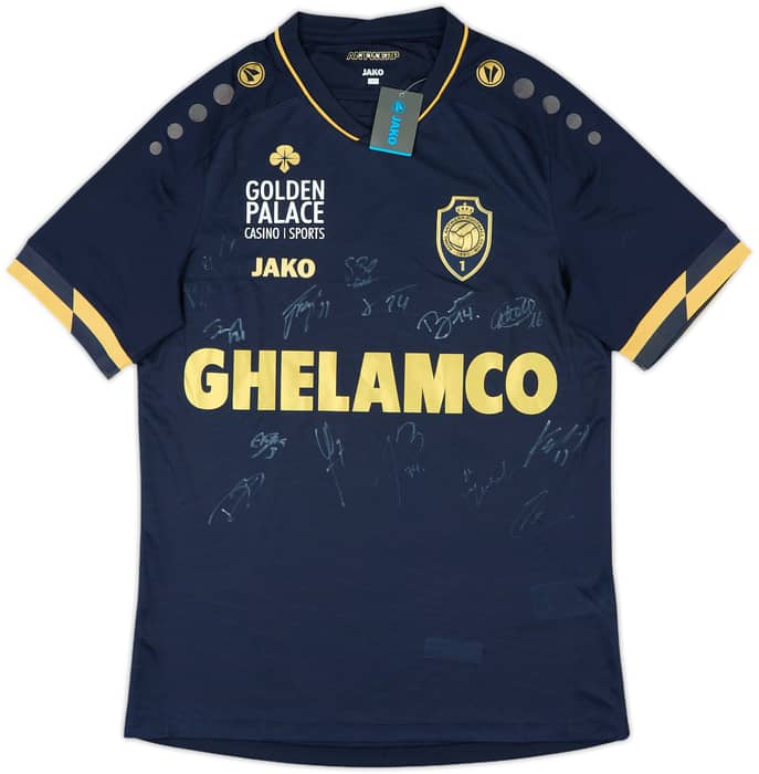 2021-22 Royal Antwerp Squad Signed Third Shirt (S)