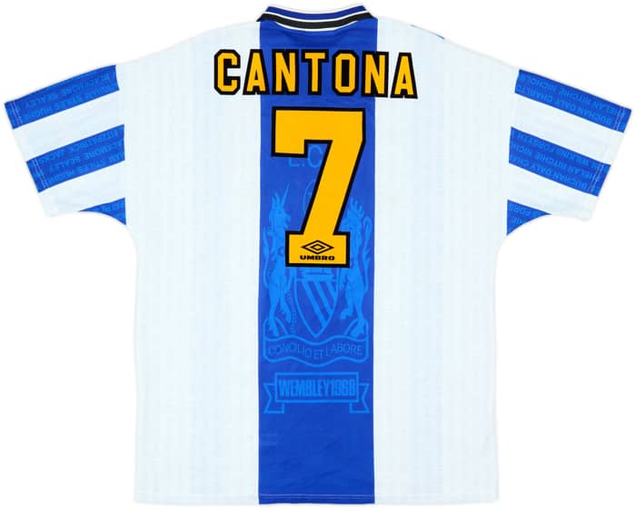 1994-96 Manchester United Third Shirt Cantona #7 - 10/10 - (XL)