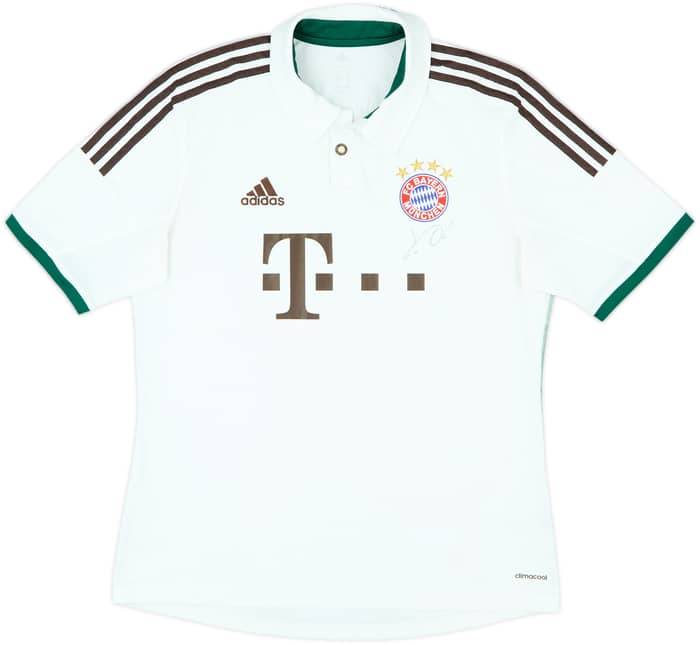 2013-14 Bayern Munich Signed Away Shirt - 8/10 - (L)