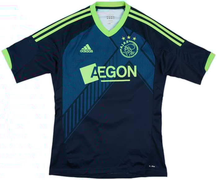 2012-13 Ajax Signed Away Shirt Andersen #16 - 8/10 - (S)