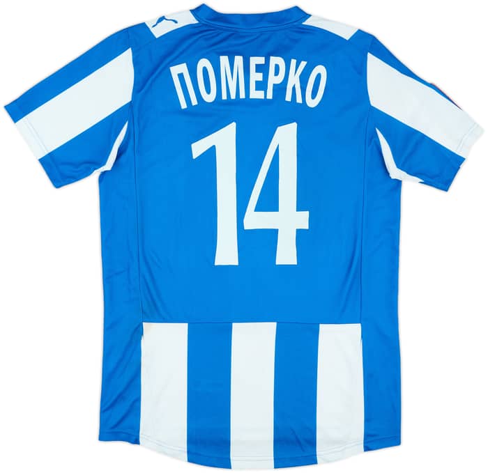 2012-13 Volga Signed Home Shirt Pomerko #14 - 9/10 - (M)