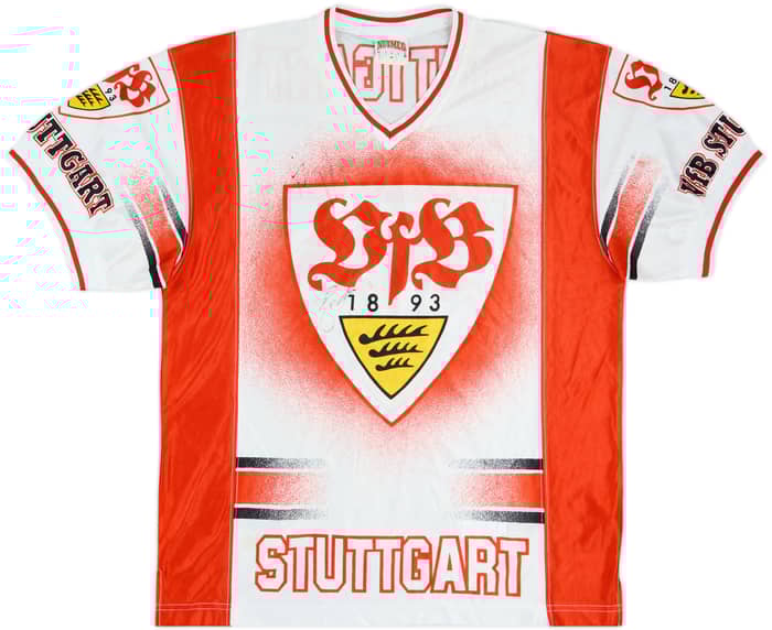 1990s Stuttgart Nutmeg Signed Graphic Shirt - 9/10 - (M)