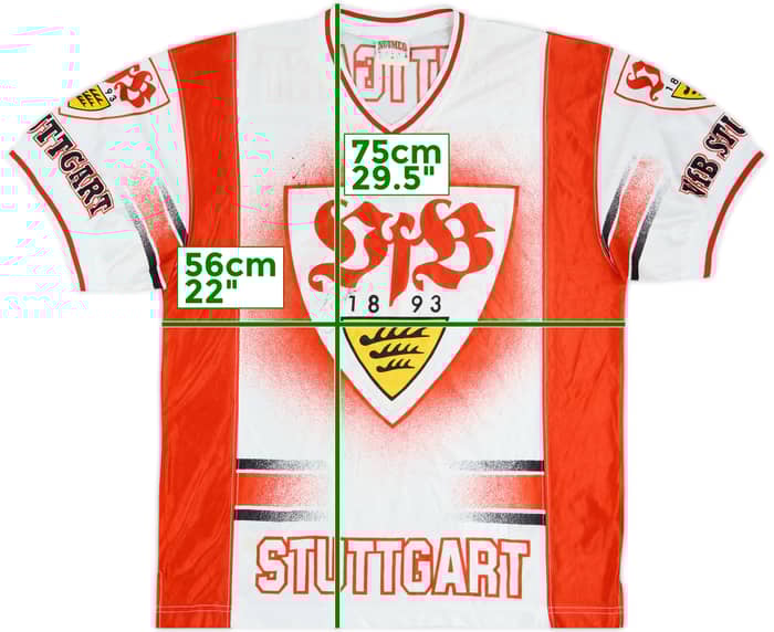 1990s Stuttgart Nutmeg Signed Graphic Shirt - 9/10 - (M)