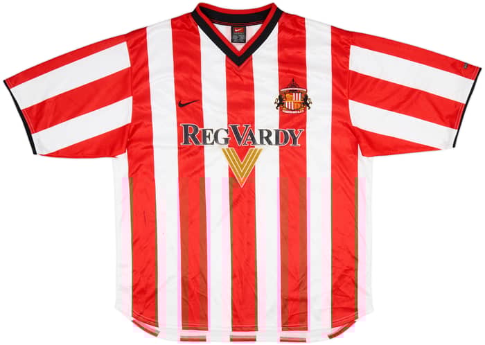2000-02 Sunderland Home Shirt Quinn #9 - 7/10 - (XL)