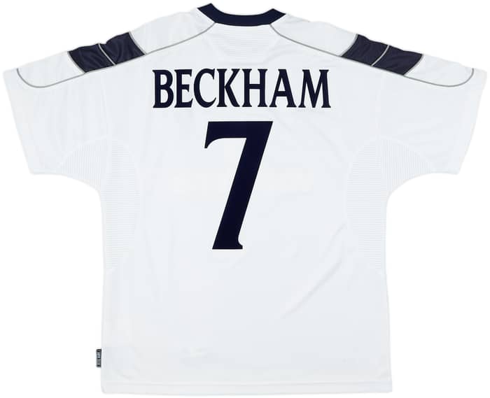 2000-01 Manchester United Away Shirt Beckham #7 - 8/10 - (L)