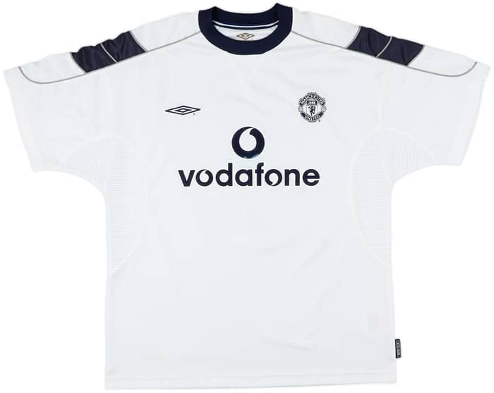2000-01 Manchester United Away Shirt Beckham #7 - 8/10 - (L)