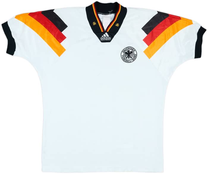 1992-94 Germany Signed Home Shirt - 8/10 - (M/L)
