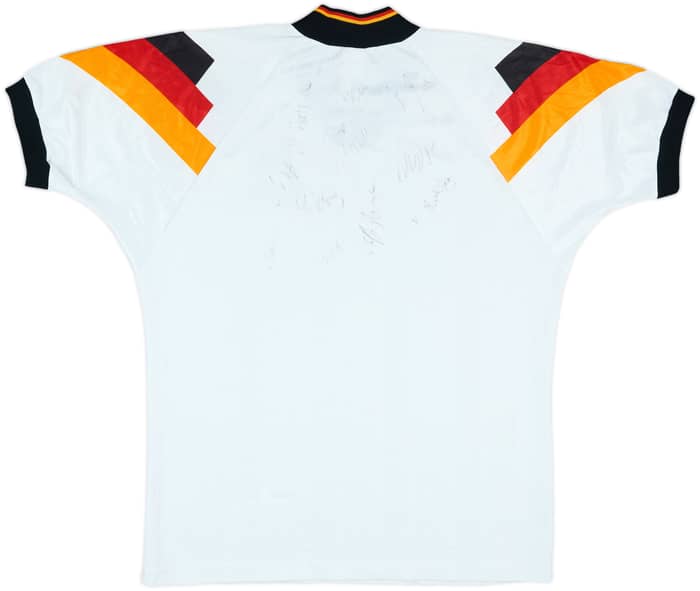 1992-94 Germany Signed Home Shirt - 8/10 - (M/L)