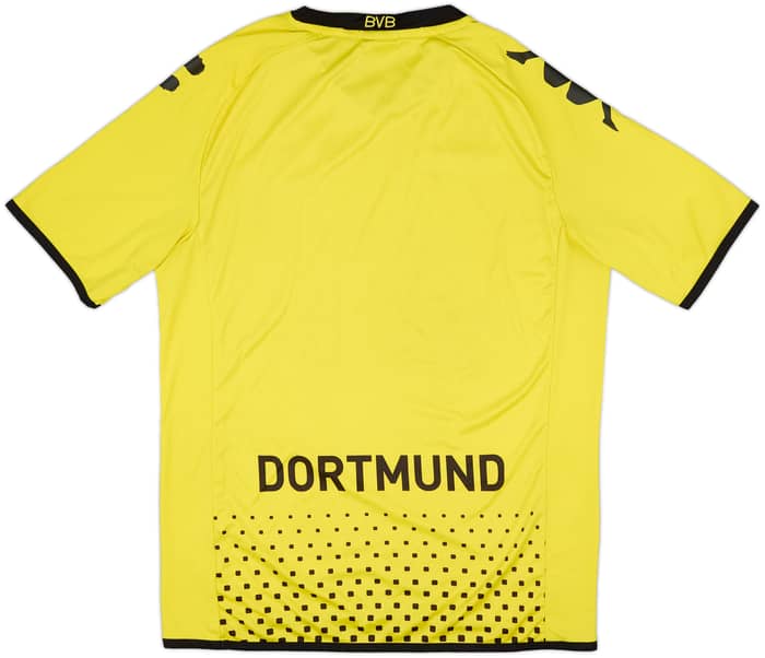 2011-12 Borussia Dortmund Signed Home Shirt - 6/10 - (L)