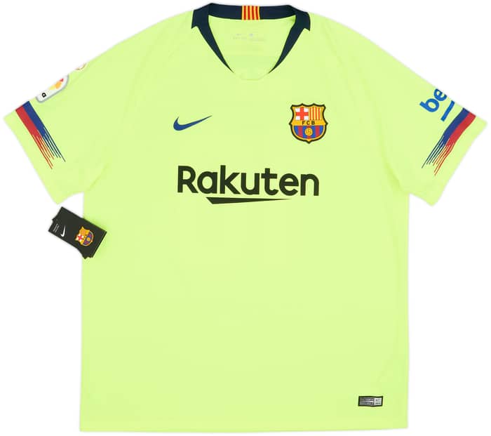 2018-19 Barcelona Away Shirt Messi #10 (XL)