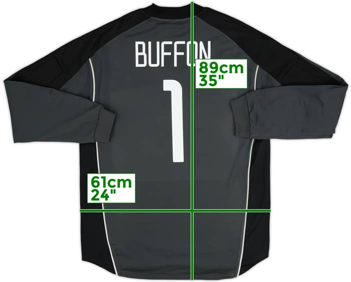 2003-04 Juventus GK Shirt Buffon #1 - 8/10 - (XL)