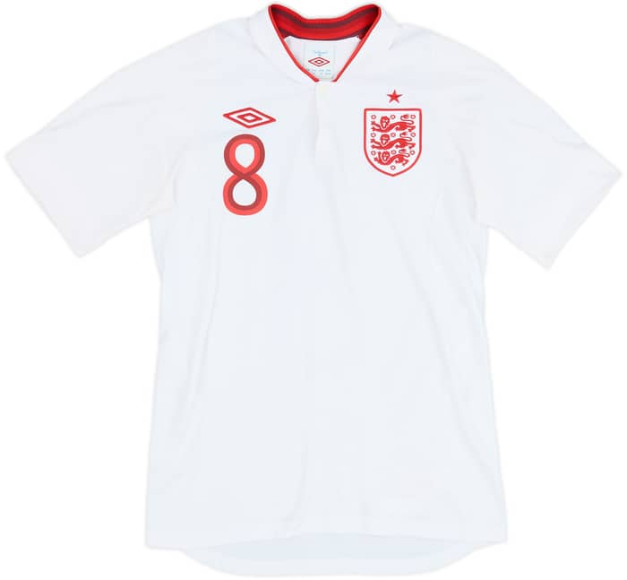 2012-13 England Home Shirt Lampard #8 - 9/10 - (XS)