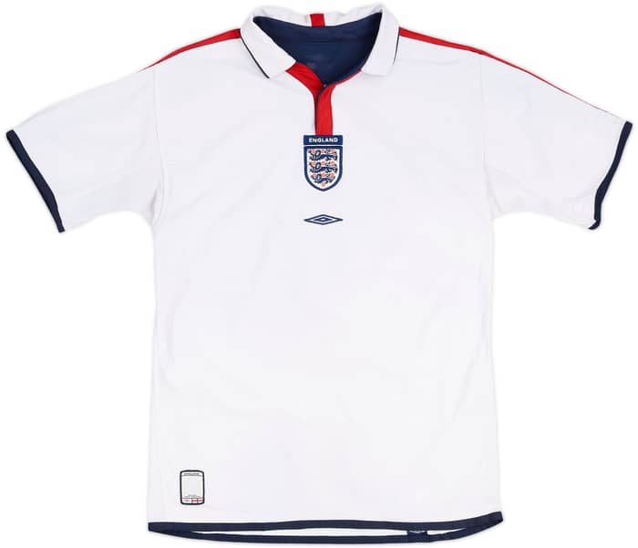 2003-05 England Home Shirt - 6/10 - (L.Boys)