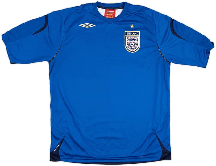 2006-08 England GK S/S Shirt - 10/10 - (XL)