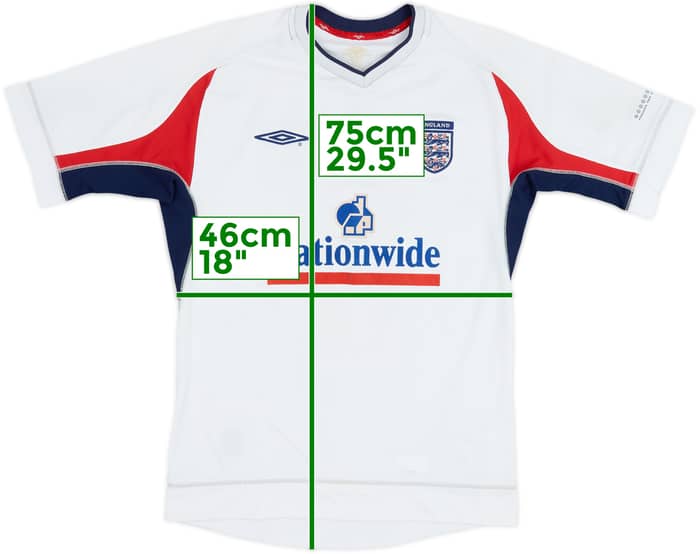 2002-03 England Umbro Training Shirt - 5/10 - (M)