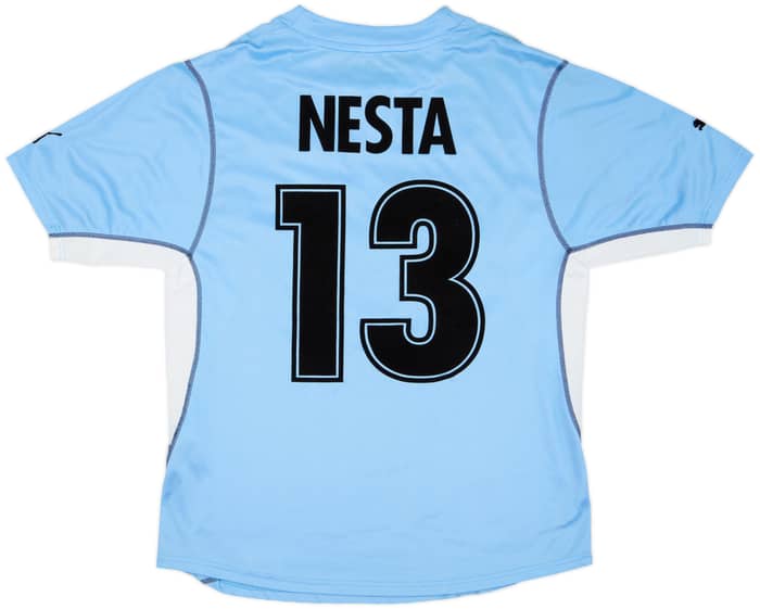 2001-02 Lazio Home Shirt Nesta #13 - 7/10 - (L)