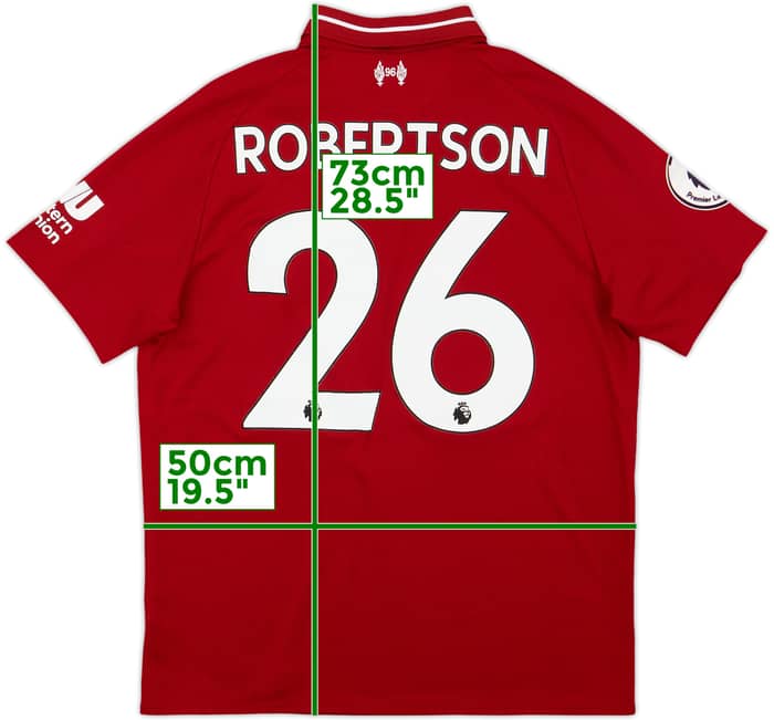 2018-19 Liverpool Home Shirt Robertson #26 - 7/10 - (M)