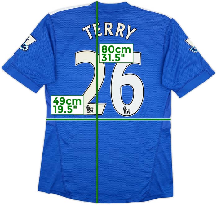2009-10 Chelsea Home Shirt Terry #26 - 7/10 - (M)