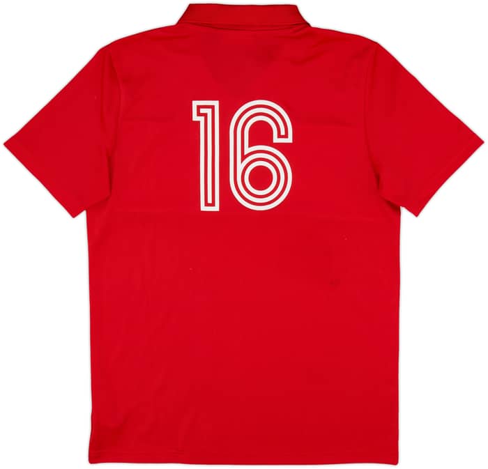 2018 Belgium adidas Originals Retro 1984 Home Shirt #16 - 7/10 - (M)