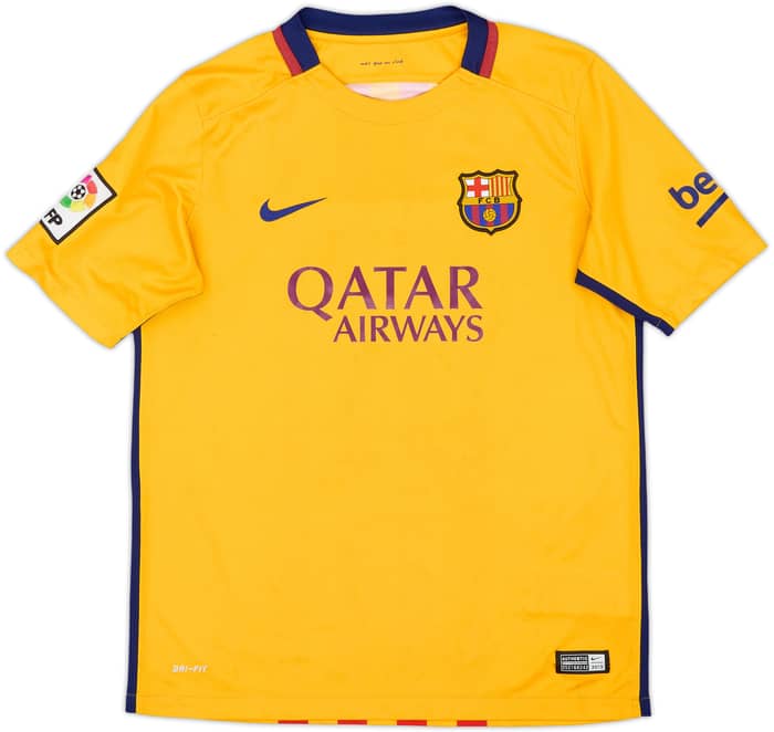 2015-16 Barcelona Away Shirt Neymar Jr #11 - 5/10 - (13-15 Years)