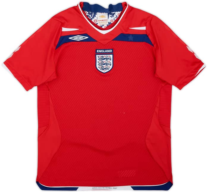 2008-10 England Away Shirt - 5/10 - (M.Boys)