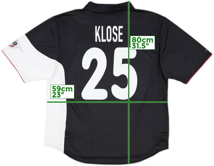 2000-01 Kaiserslautern Centenary Away Shirt Klose #25 - 8/10 - (L)