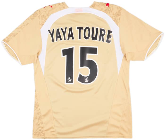 2006-07 Monaco Away Shirt Yaya Toure #15 - 6/10 - (M)