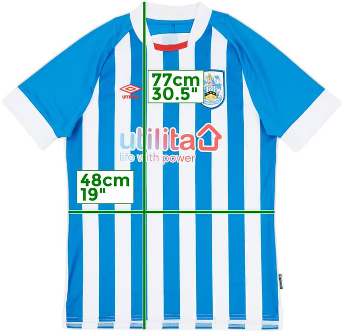 2022-23 Huddersfield Town Home Shirt Pearson #4 - 10/10 - (M)