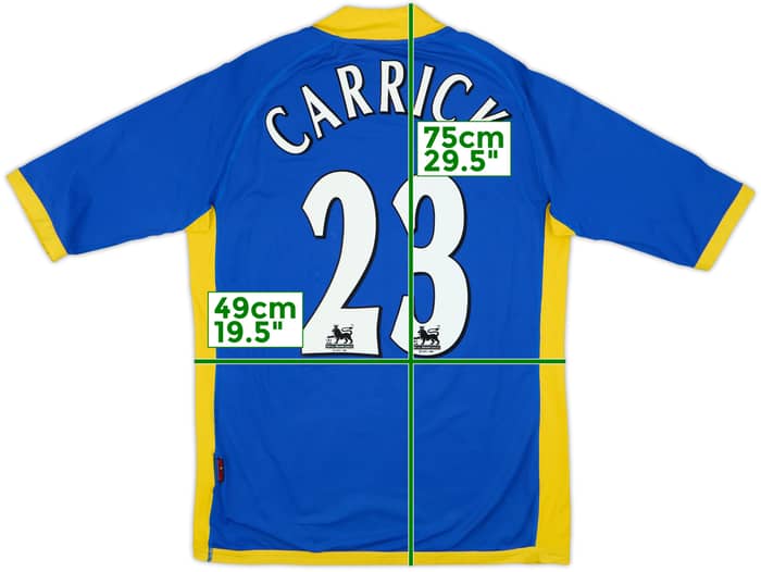2005-06 Tottenham Away Shirt Carrick #23 - 6/10 - (XXL)