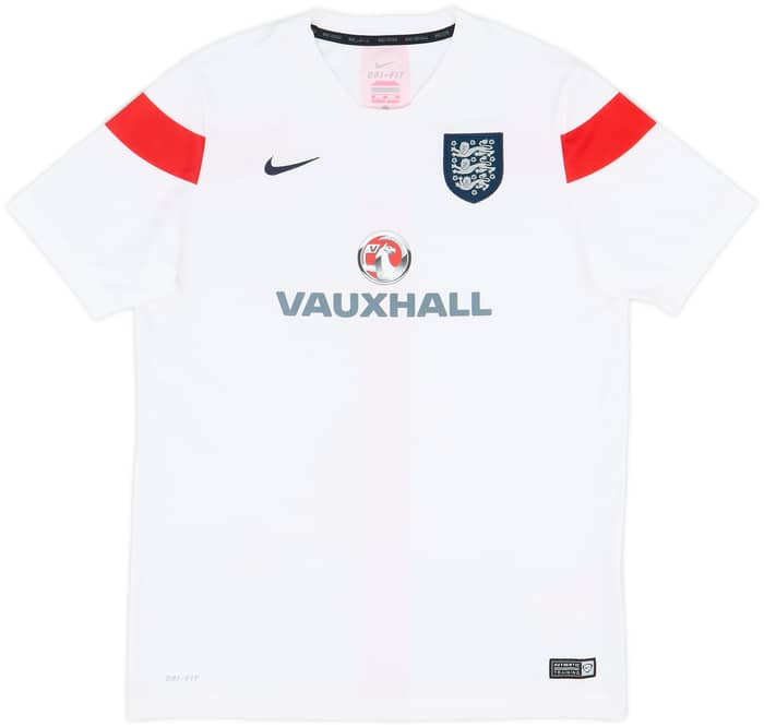 2014-15 England Nike Training Shirt - 8/10 - (XL.Boys)
