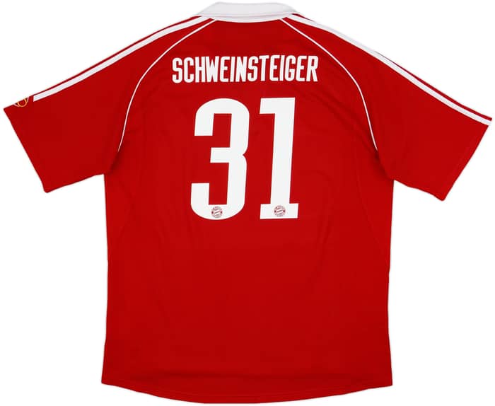 2006-07 Bayern Munich Player Issue Home Shirt Schweinsteiger #31 - 8/10 - (XL)