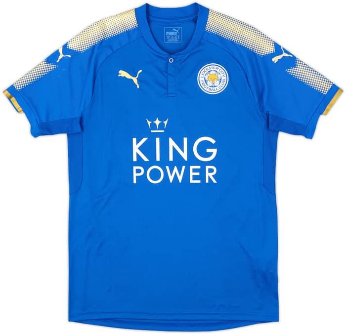 2017-18 Leicester Home Shirt Ndidi #25 - 7/10 - (M)