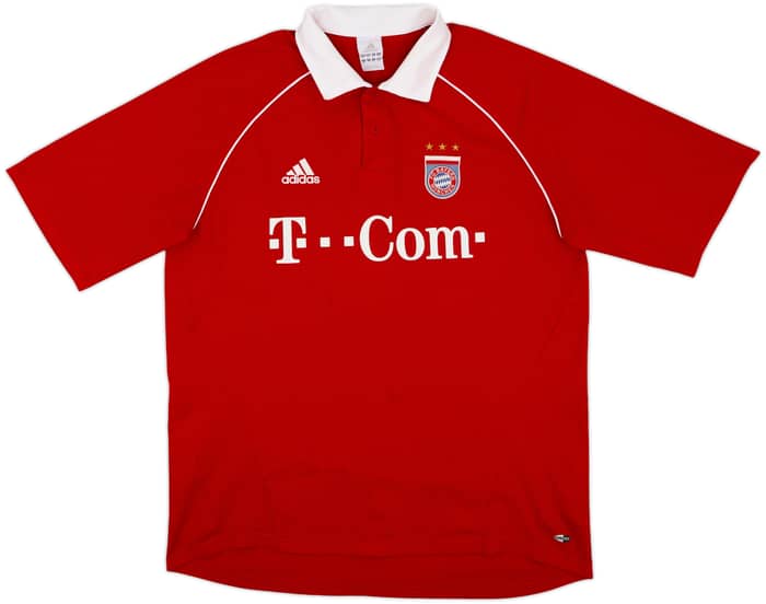 2005-06 Bayern Munich Home Shirt Ballack #13 - 6/10 - (XL)