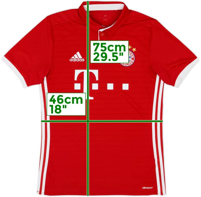 2016-17 Bayern Munich Home Shirt - 5/10 - (S)
