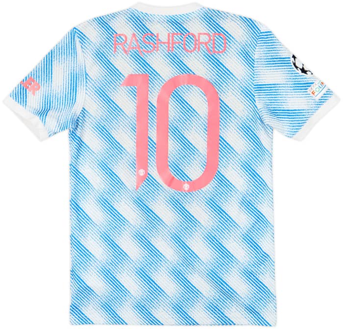 2021-22 Manchester United Away Shirt Rashford #10 - 5/10 - (S)