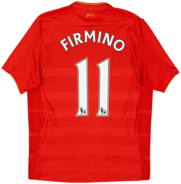 2016-17 Liverpool Home Shirt Firmino #11 - 7/10 - (S)